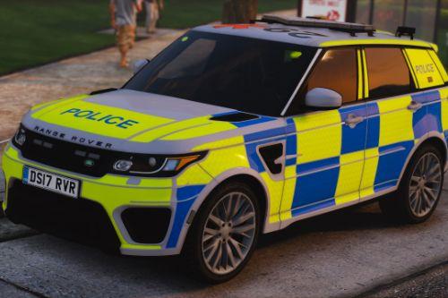 2017 Police ARV Range Rover SVR
